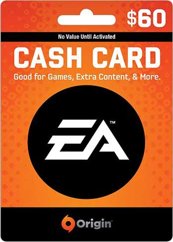 EA Origin 60 USD Game Cash Card US, CDKEver.com