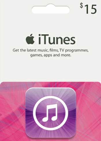 iTunes $15 Gift Card US