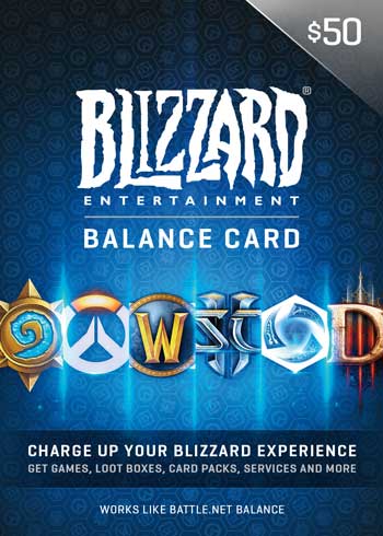 Battle.net 50 USD Gift Card US, CDKEver.com