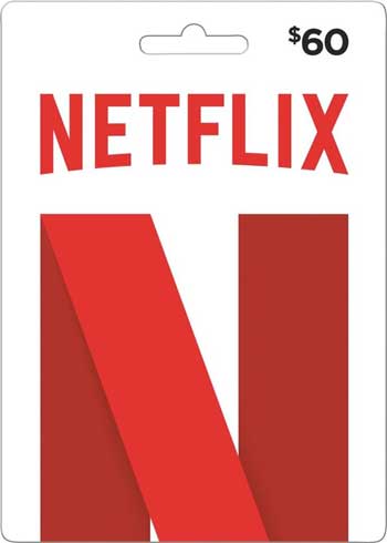 Netflix 60 USD Gift Card US
