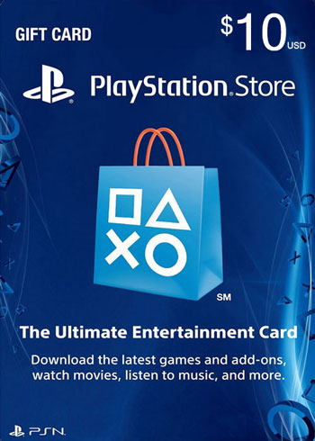 PlayStation Network Gift Card 10 USD US, CDKEver.com