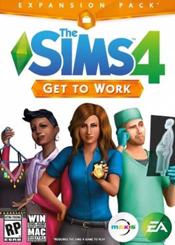 The Sims 4: Get to Work! DLC Origin CD Key Global