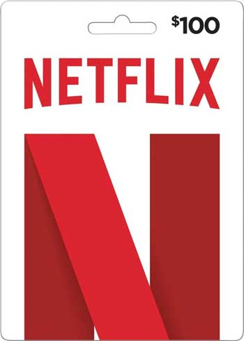 Netflix 100 USD Gift Card US