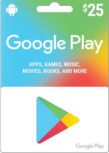 Google Play 25 USD Gift Card US, CDKEver.com