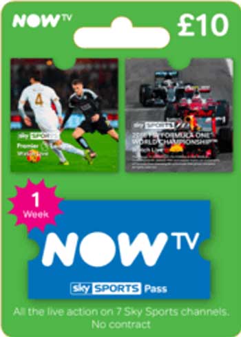 Now tv sports on sale 1 week pass
