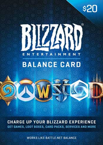 Battle.net 20 USD Gift Card US